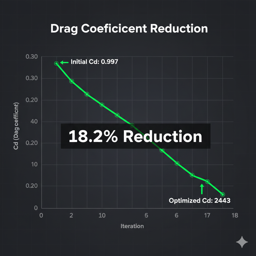 Drag Coefficient Reduction