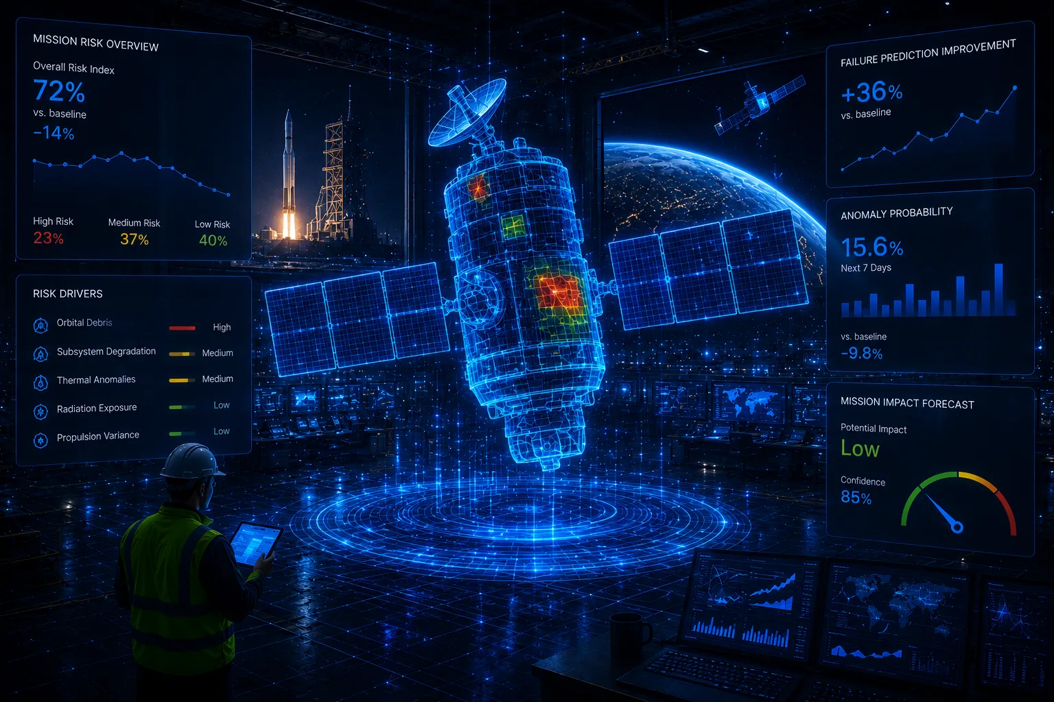 Mission risk forecasting — failure prediction and anomaly prevention
