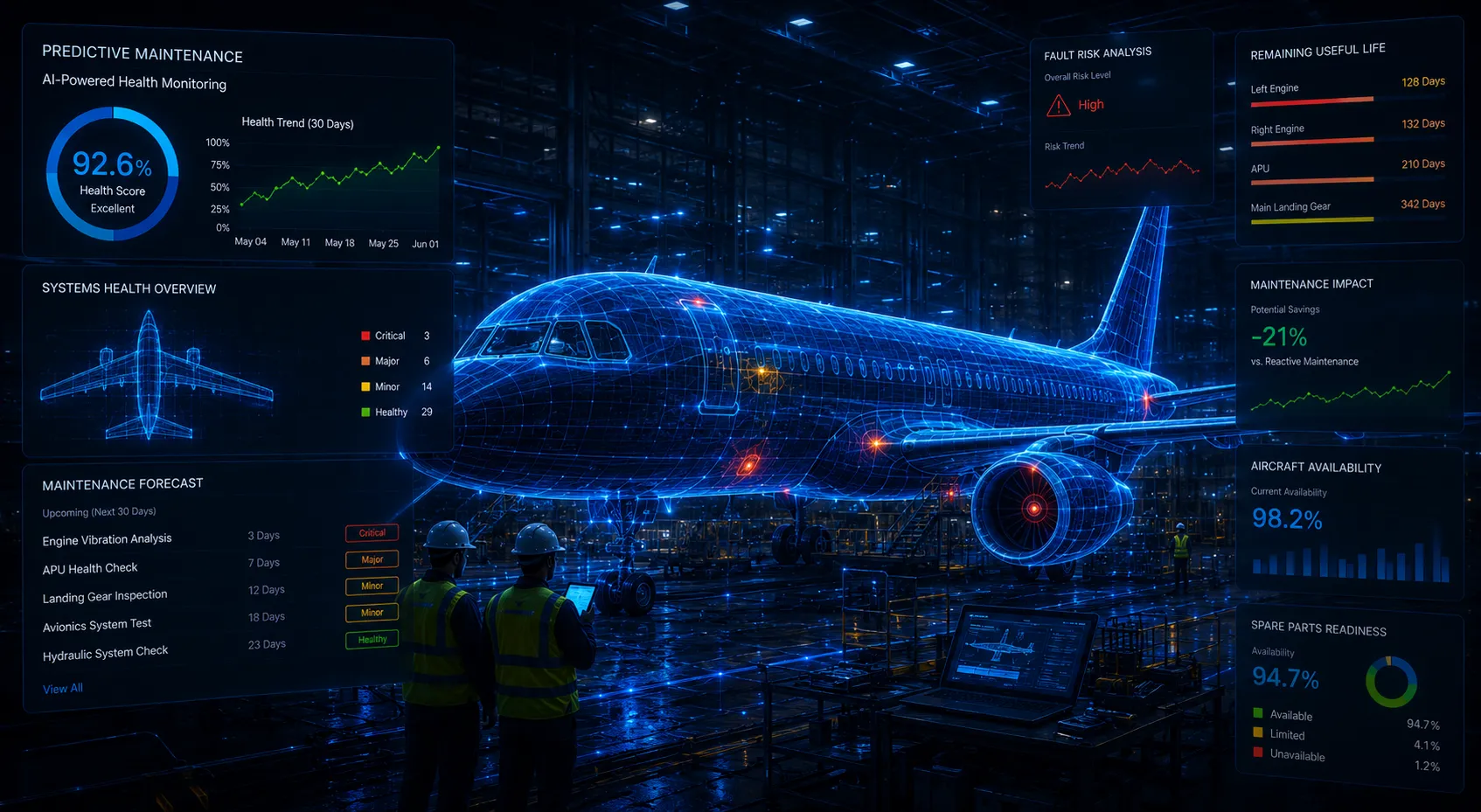 Predictive aircraft maintenance — aviation maintenance cost reduction