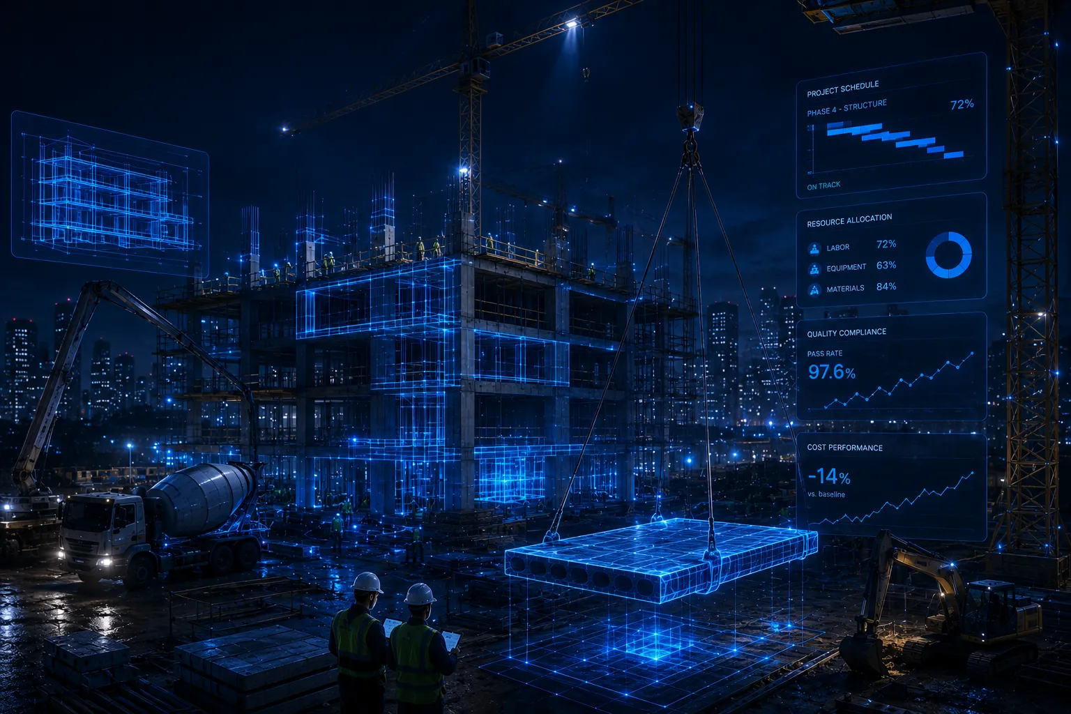 Schedule risk optimisation — construction programme delay reduction