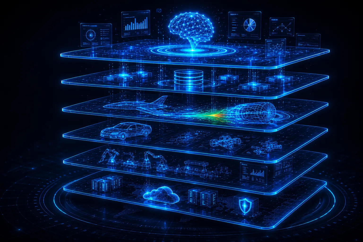 Neodustria layered engineering intelligence platform architecture
